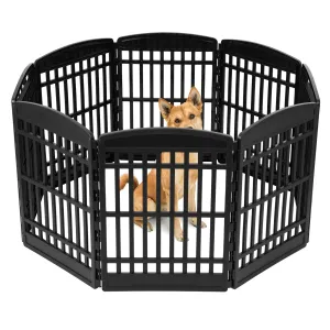 34" Exercise 8-Panel Pet Playpen without door