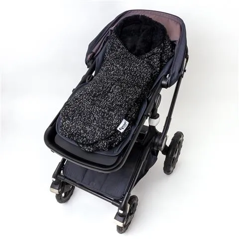 6-18 months Jet Black Cocoon Baby Blanket