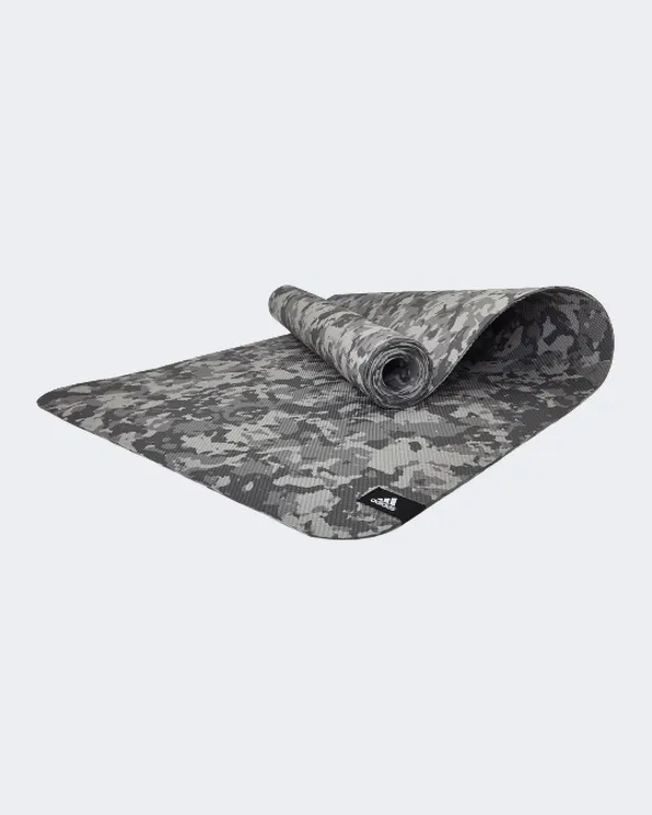 Adidas Accessories Fitness Admt-13231Gr Training Mat Grey Camo Mats