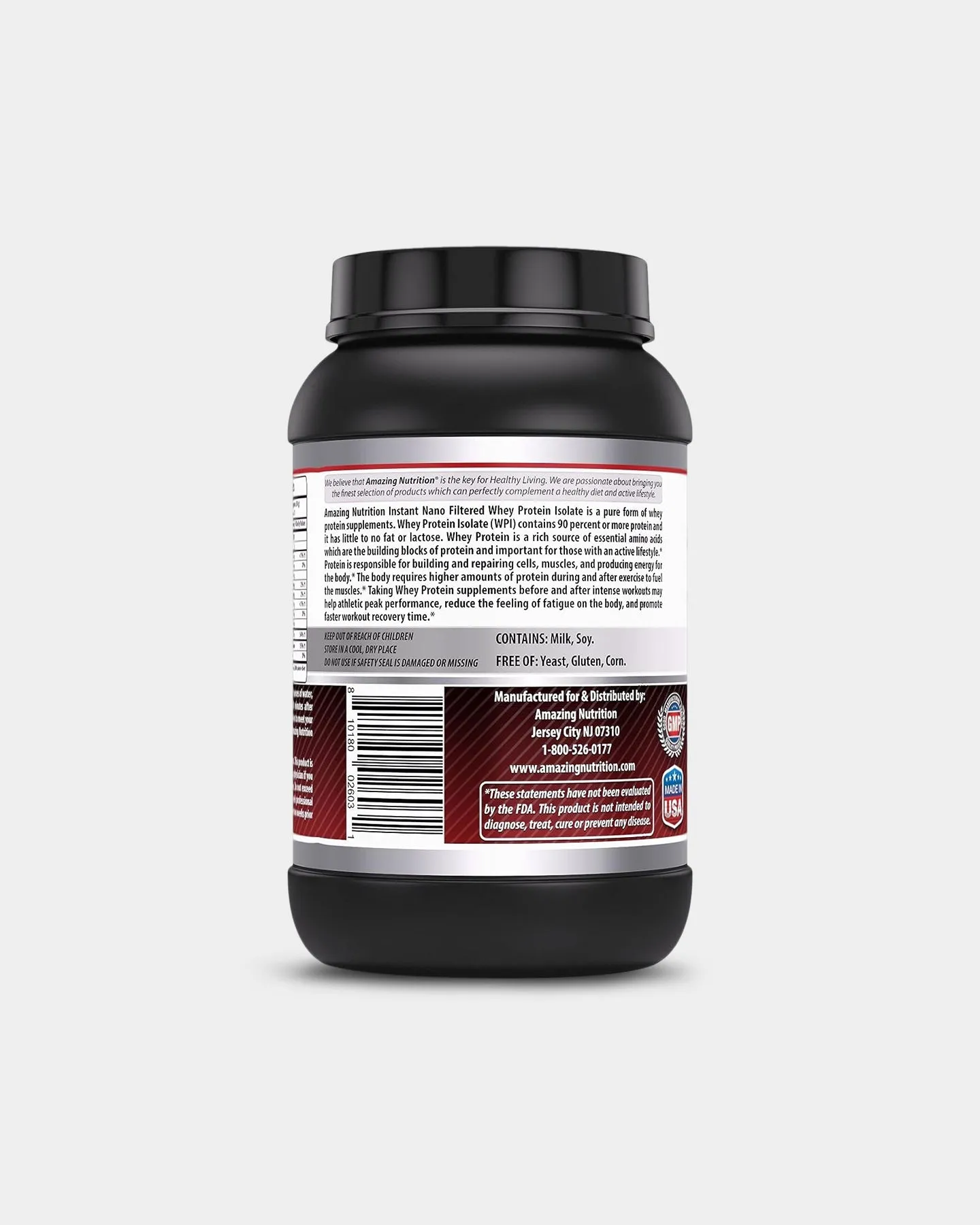 Amazing Nutrition Amazing Formulas Whey Protein Isolate