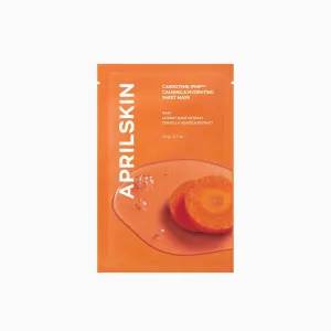 [APRILSKIN] Carrotene IPMP™ Calming & Hydrating Sheet Mask 20g*10EA