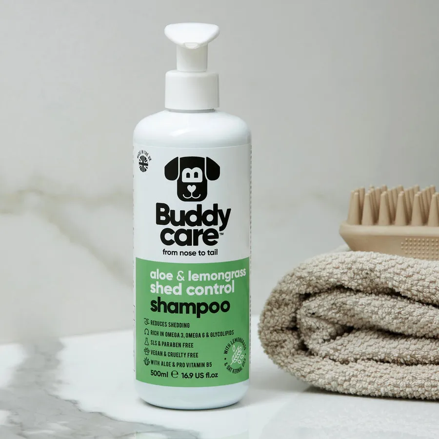 Buddycare | Shed Control Shampoo with Aloe & Lemongrass for Dogs - 500ml