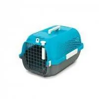 Catit Voyageur Cat Carrier Turquoise / Grey Small 48.3cm x 32.6cm x 28cm