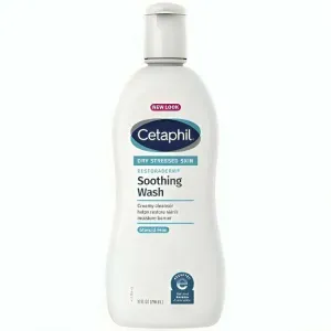 Cetaphil Restoraderm Dry Stressed Skin Soothing Wash - 10 oz