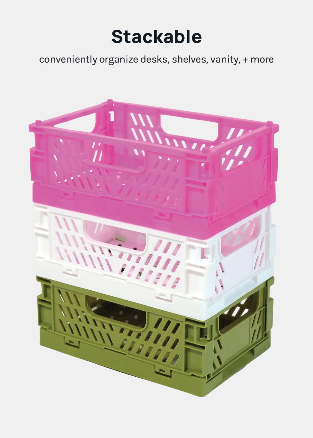 Collapsible Folding Crates- Small