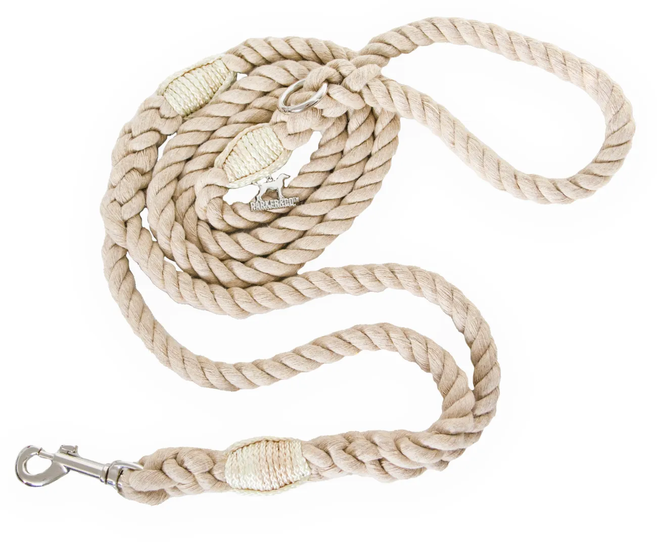 Cotton Rope Two Handle Leash