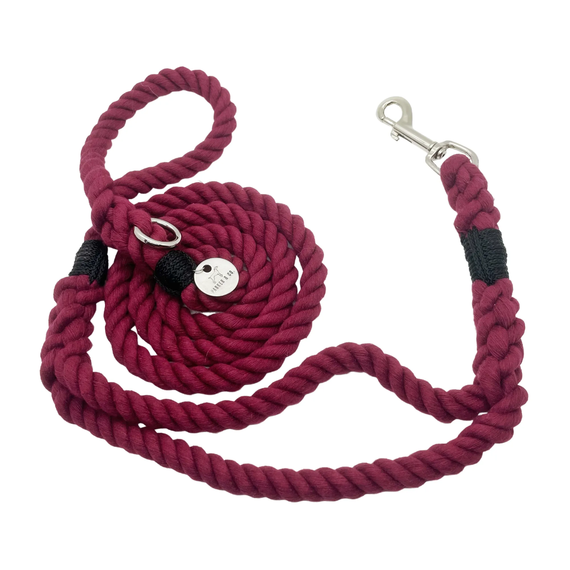 Cotton Rope Two Handle Leash