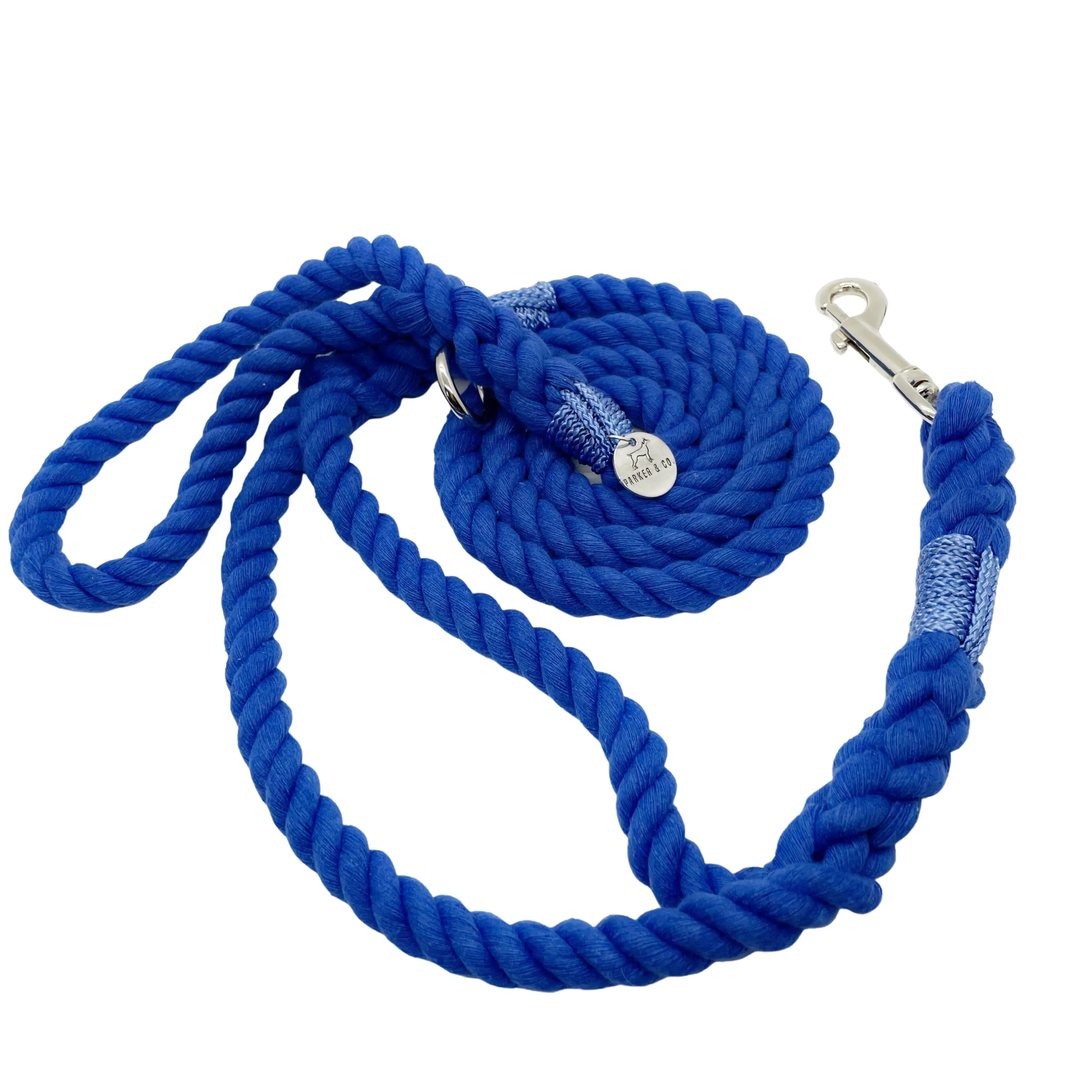 Cotton Rope Two Handle Leash