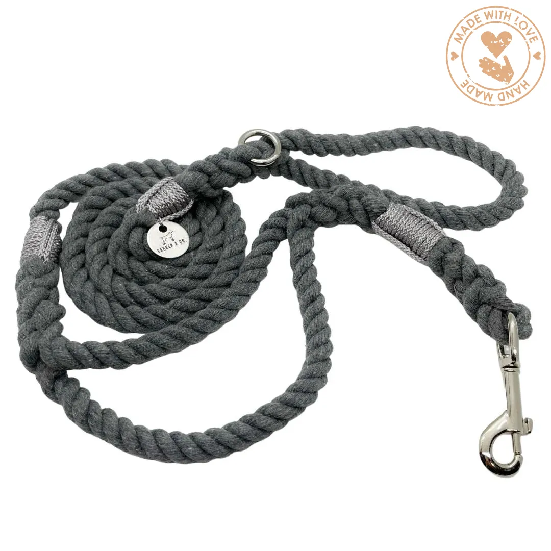 Cotton Rope Two Handle Leash