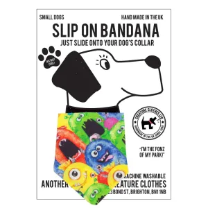 Creature Clothes Slip On Bandana Monsters