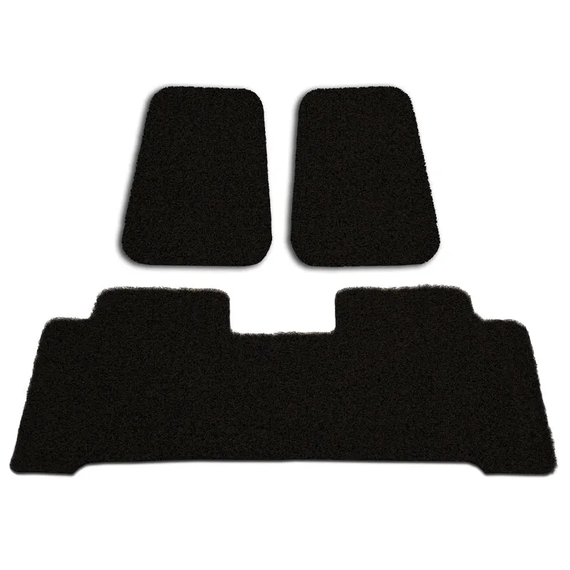 Custom Floor Mats Suits Holden Colorado 7 2014-2020 Front & Rear Rubber Composite PVC Coil