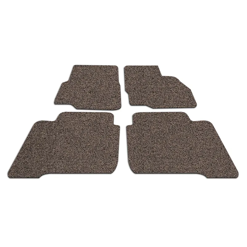 Custom Floor Mats Suits Volkswagen VW Touareg 2003-2010 Front & Rear Rubber Composite PVC Coil