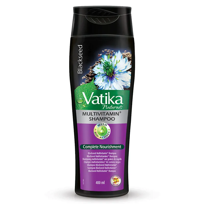 Dabur Vatika Naturals Blackseed Multivitamin  Shampoo 400ml