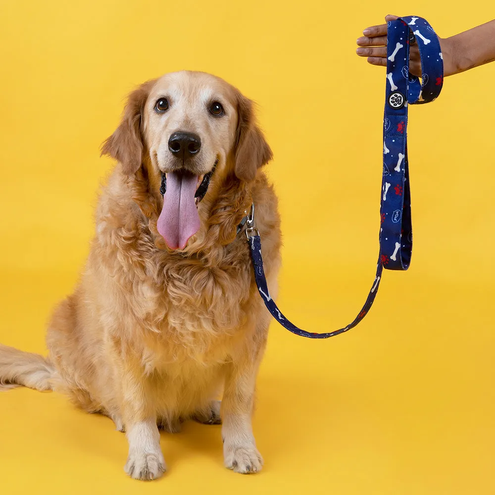 Dear Pet Woof Dog Collar & Leash Set