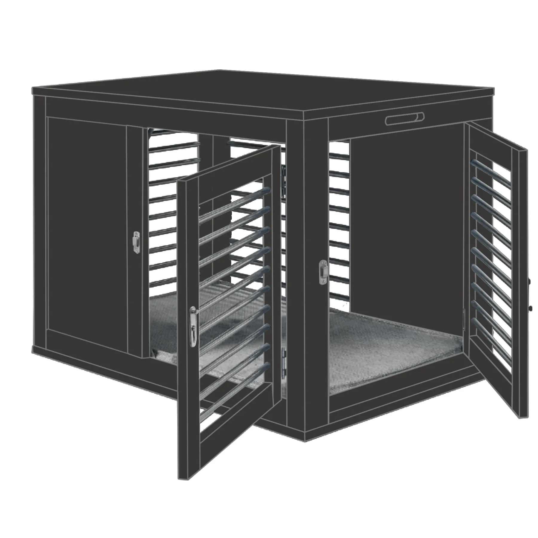 Dog Crate | Lummia Matte Finish