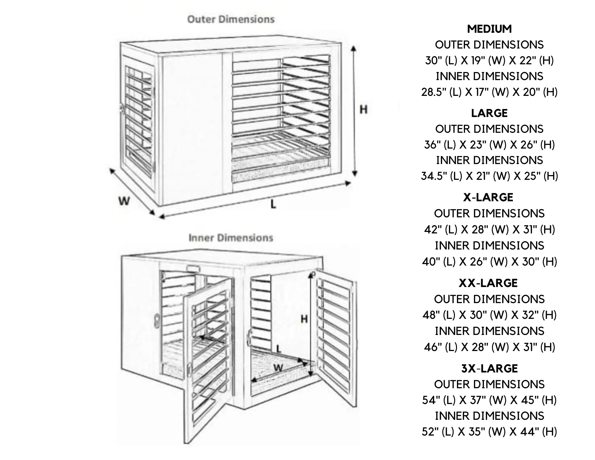 Dog Crate | Lummia Matte Finish