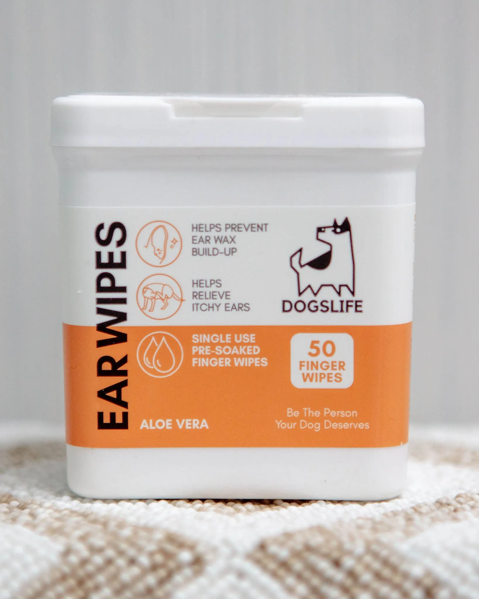 Ear Cleaning Finger Wipes for Dogs