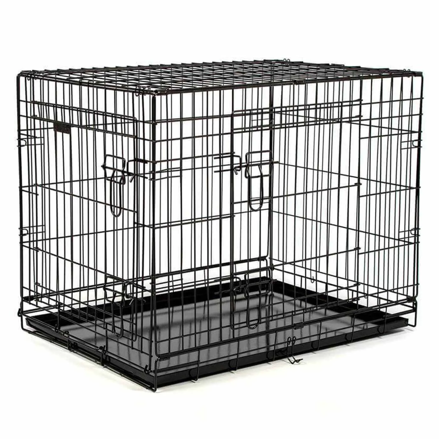 Ellie Bo Dog Crate - Black