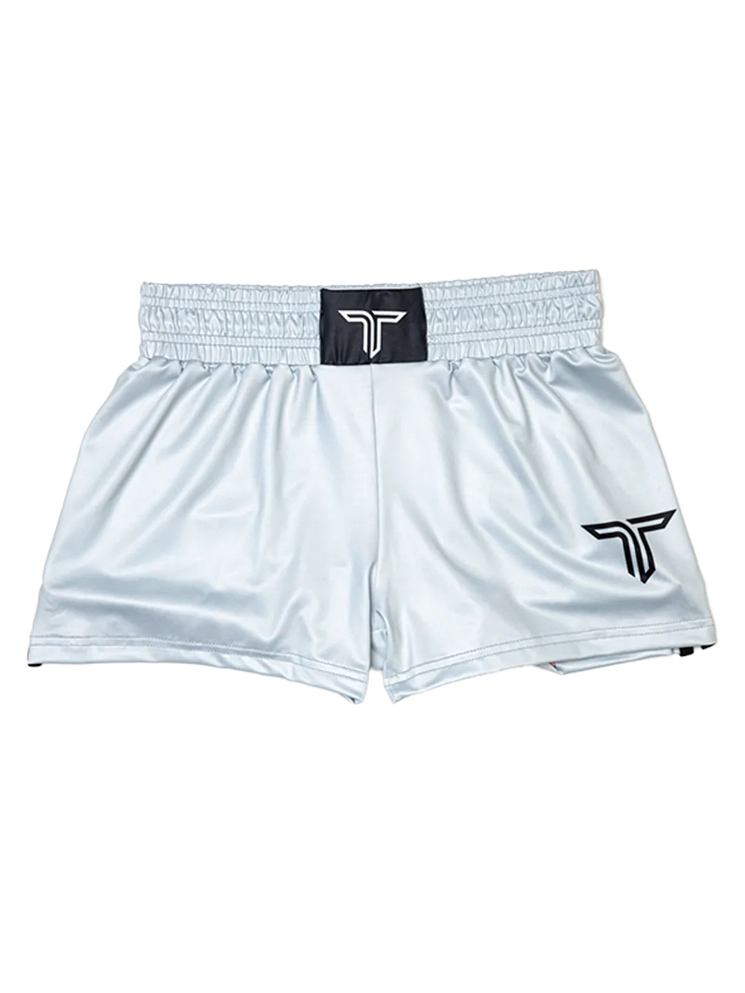 Essential Women's Fight Shorts (3" Inseam) - Silver