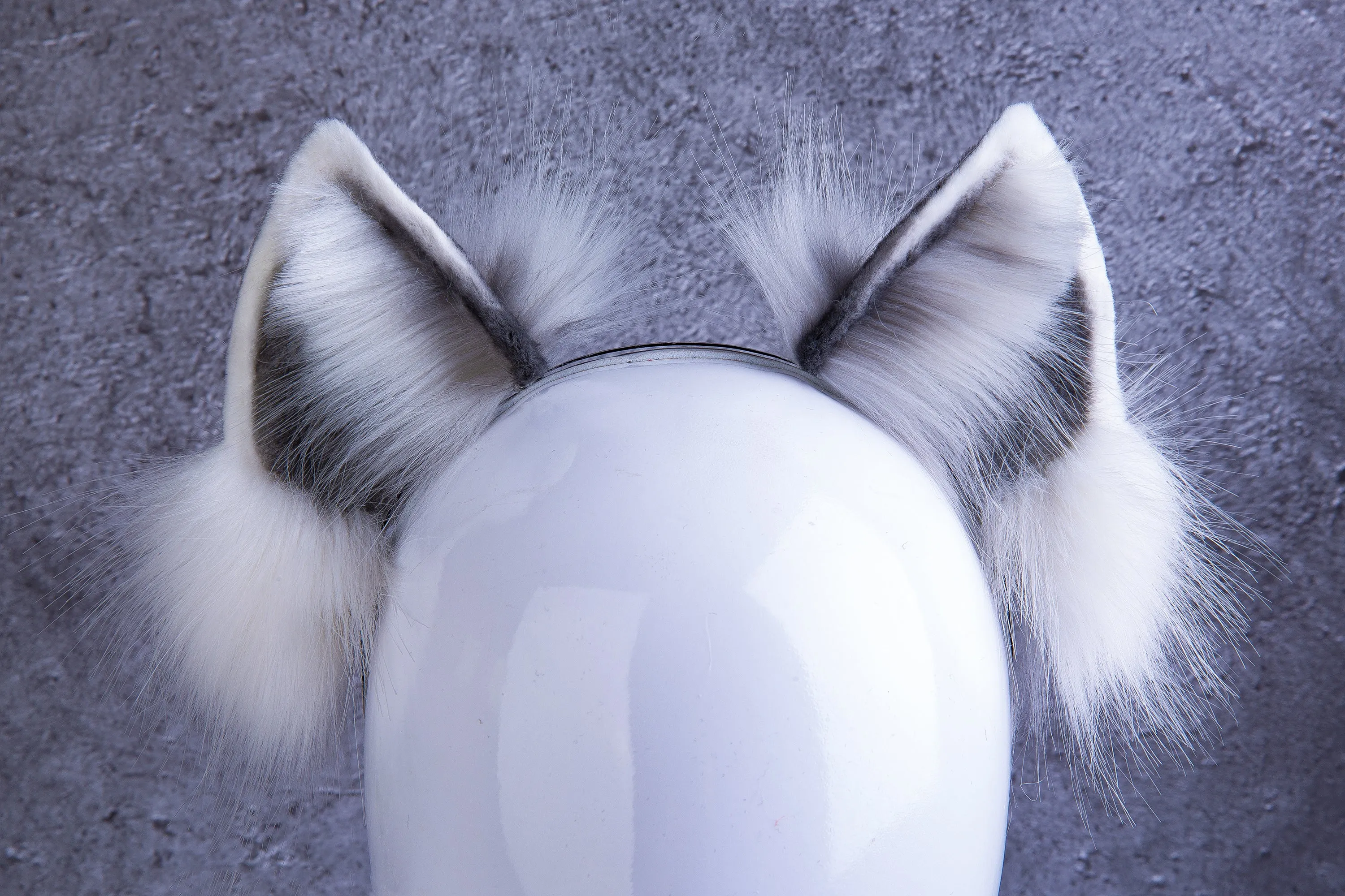 faux wolf ear fox ear kitten ear neko ear anime cosplay ear cat ear headband petplay ear kittenplay ear neko cosplay animal ear kitten play