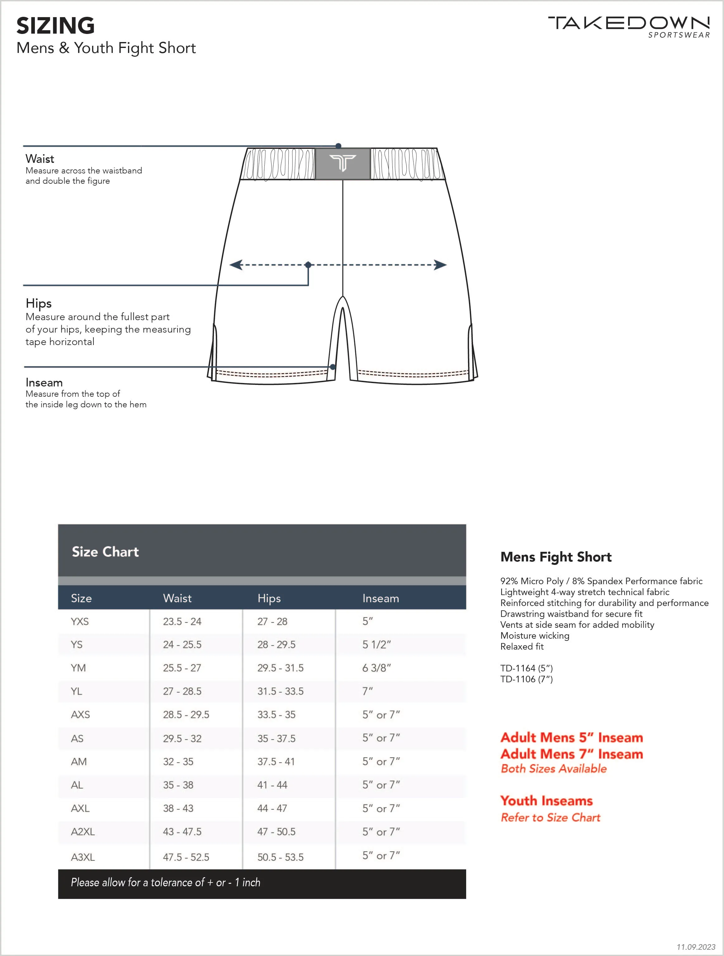 Fire FC Fight Shorts (5"&7“ Inseam) - Mint