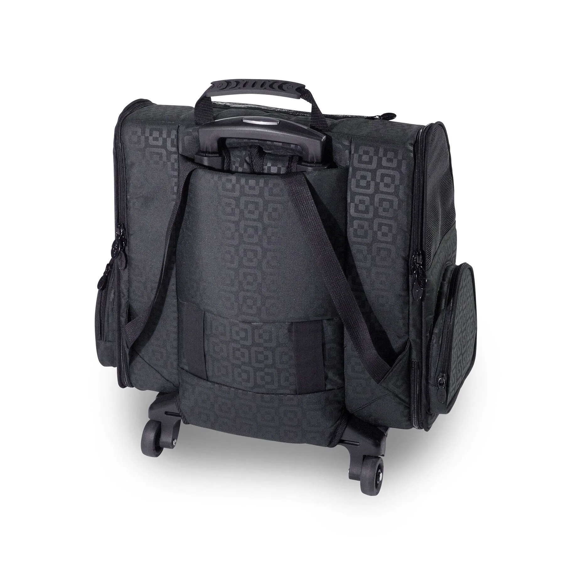 Gen7Pets Black Geomertic Roller-Carrier