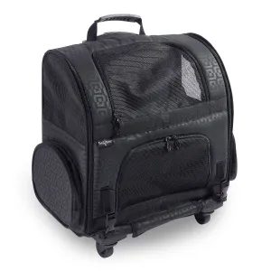 Gen7Pets Black Geomertic Roller-Carrier