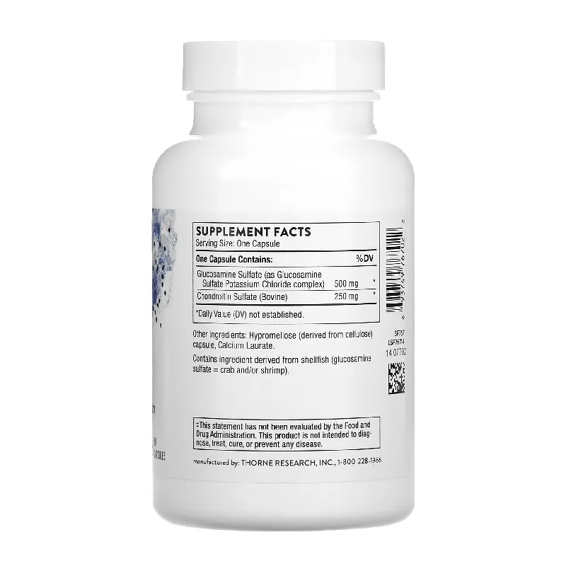 Glucosamine & Chondroitin Thorne Research, 90 Capsules