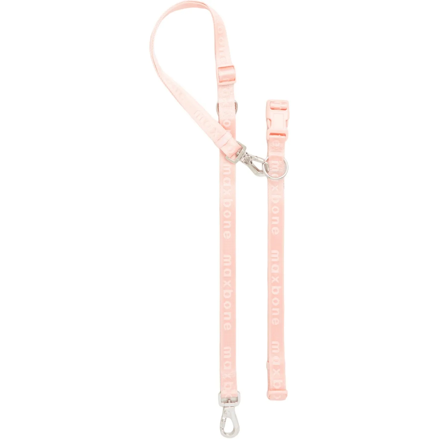 go with ease hands-free leash - peach