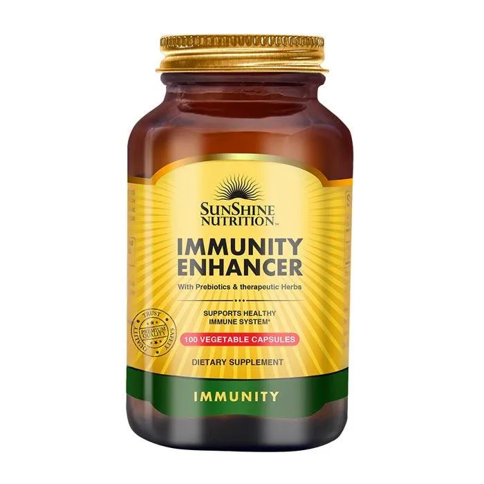 Immunity Enhance With Prebio 100 Veg Caps