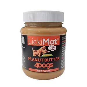 LickiMat Peanut Butter 4 Dogs 350g