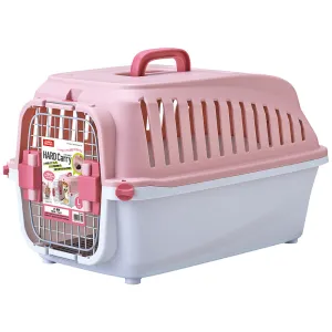 Marukan Hard Carrier for Dogs & Cats Pink L (DA015)