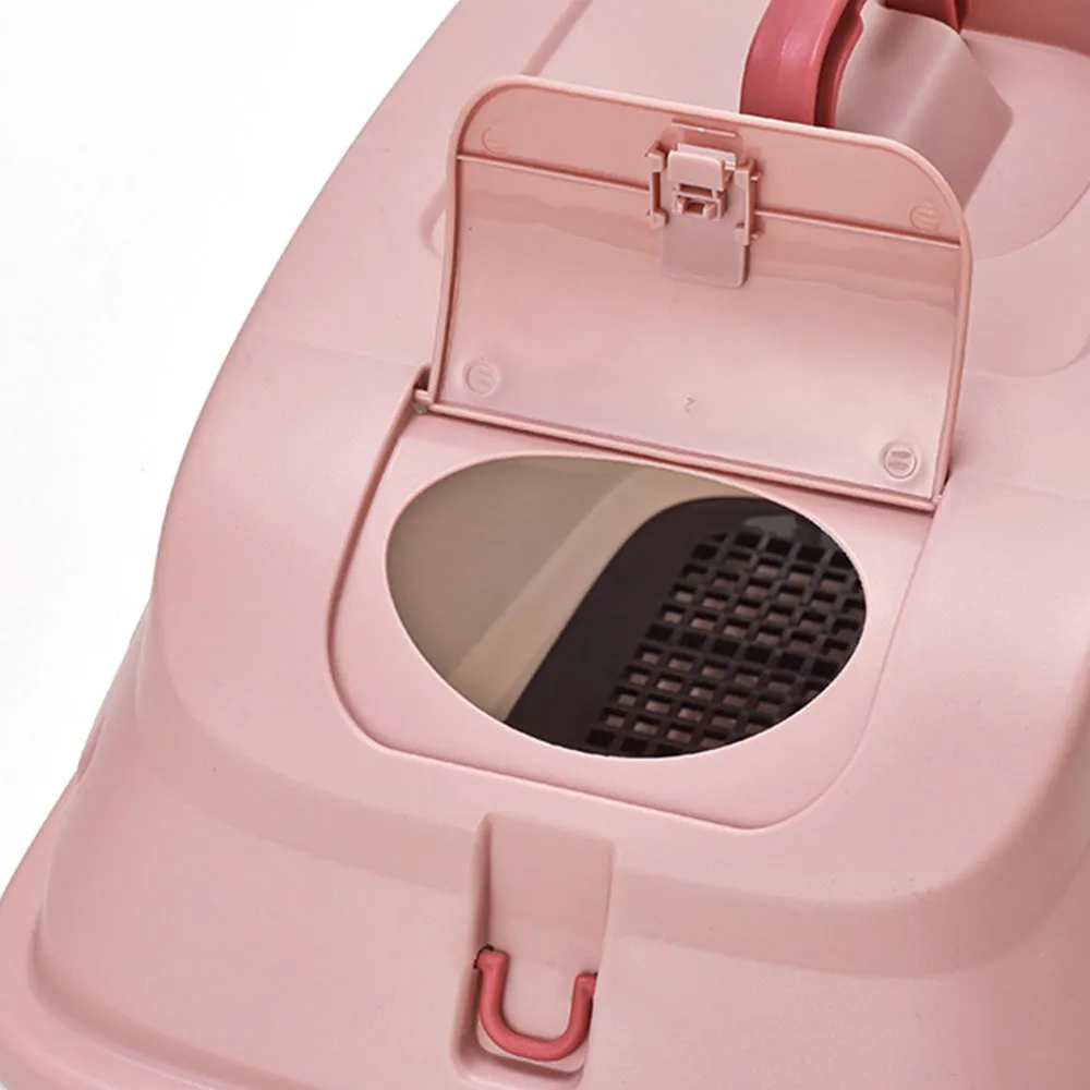 Marukan Hard Carrier for Dogs & Cats Pink L (DA015)