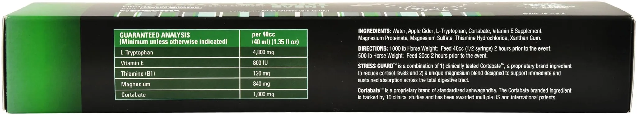 Mega-Calm Event 2-Dose Syringe, 80 cc