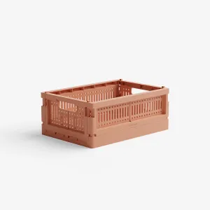 MINI FOLDING CRATE // PEACHY