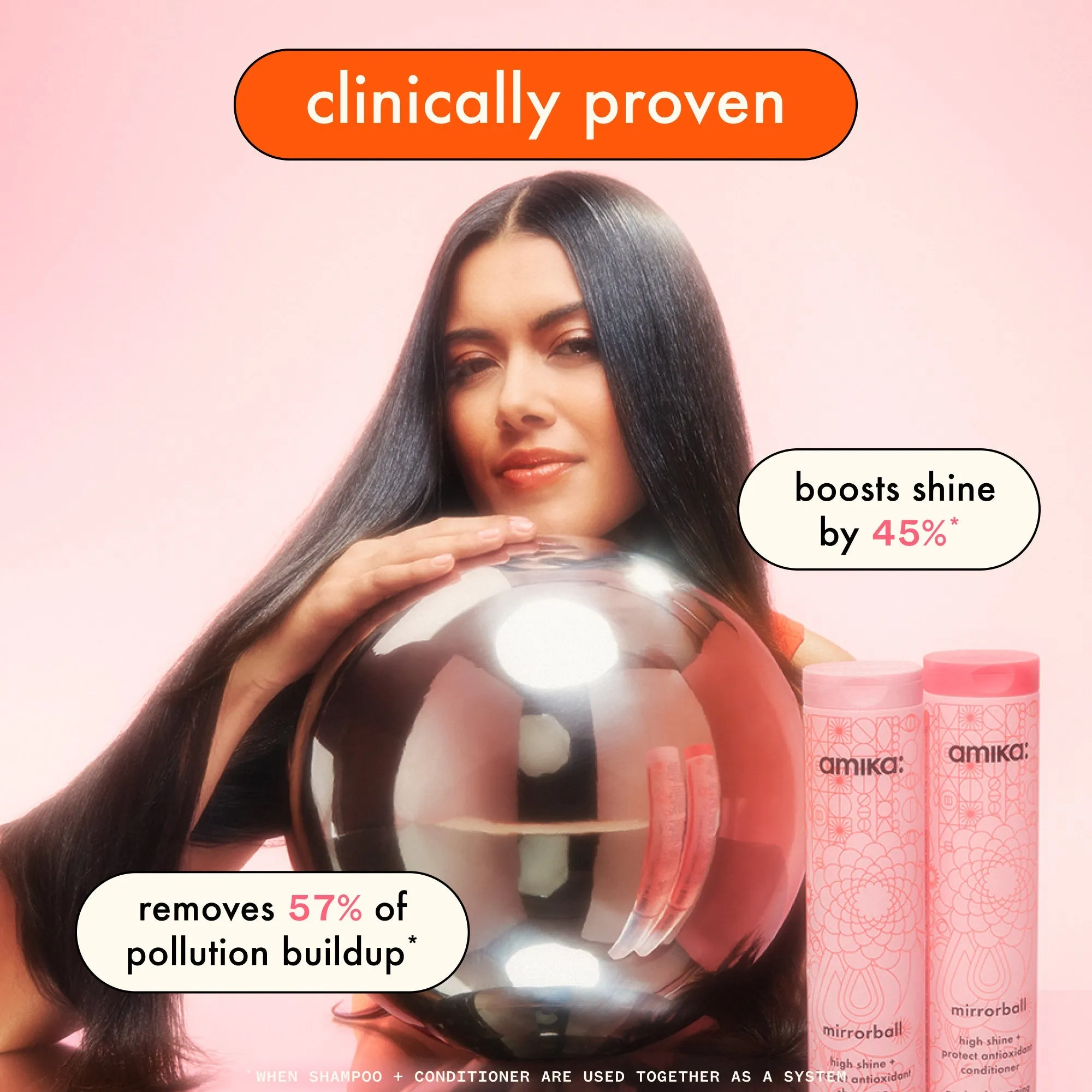 mirrorball | high shine   protect antioxidant shampoo