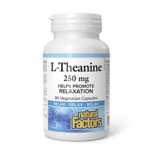 Natural Factors L-Theanine 250mg (90 vcaps)