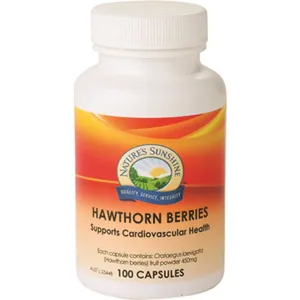 Nature's Sunshine Hawthorn Berries 450mg 100c