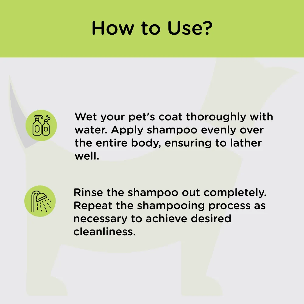 Papa Pawsome Shine O' Fur Shampoo with Conditioner for Dogs