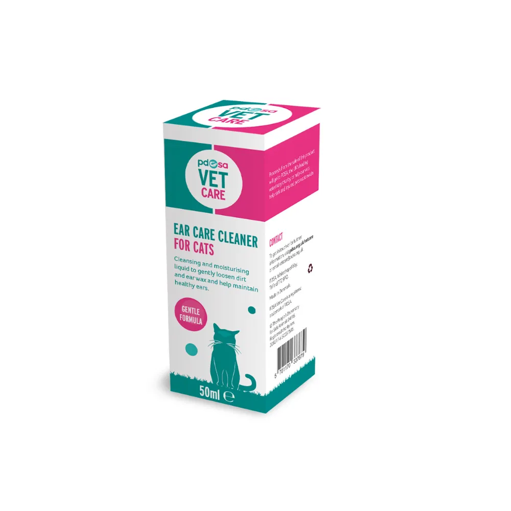 PDSA Vet Care | Ear Cleaner for Cats