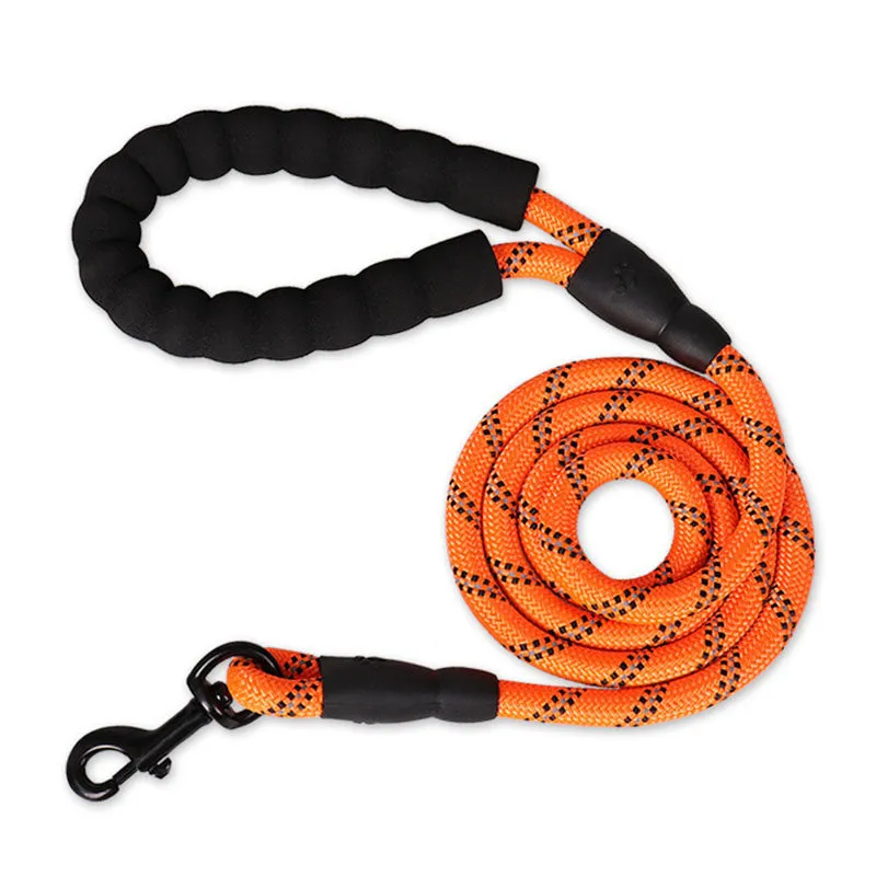 Pet Leash With Reflective & Comfortable Padded Handle