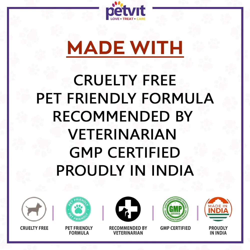 Petvit Detangle & Shine Pet Shampoo for Dogs and Cats