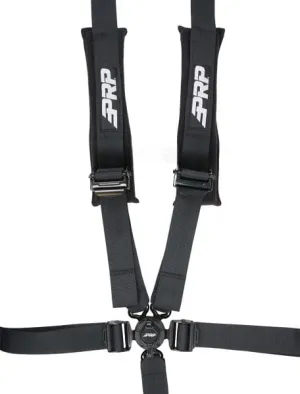 PRP Racing 5.2 / 5.3 Harness (5 Point w/ 2" Belts) Black  - SFI 16.1 Certified