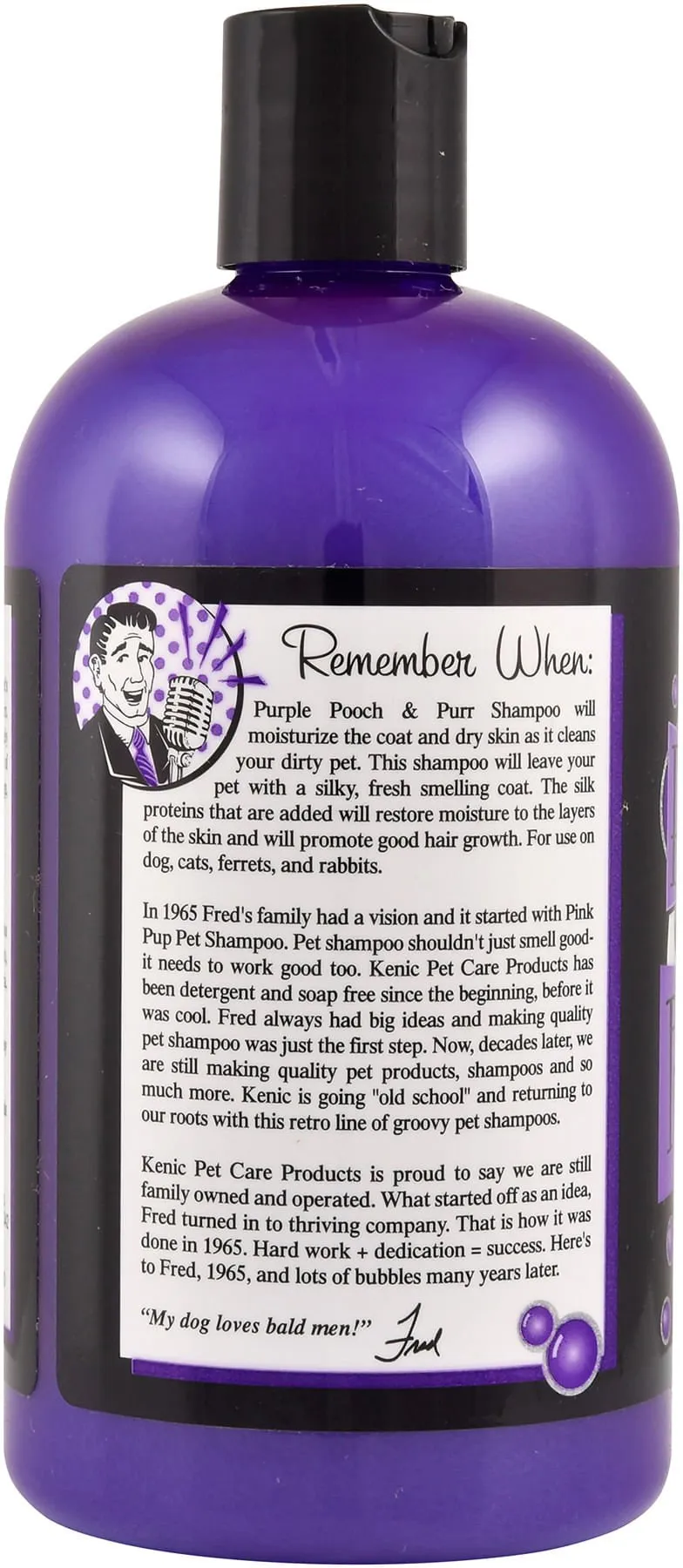 Purple Pooch & Purr Pet Shampoo