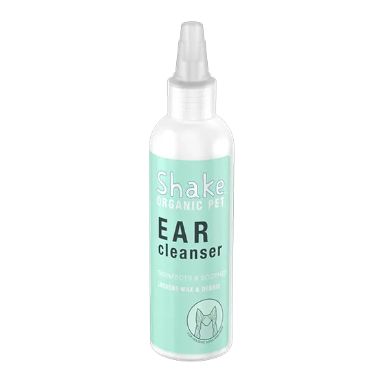 Shake Organic Pet Ear Cleanser 65ml