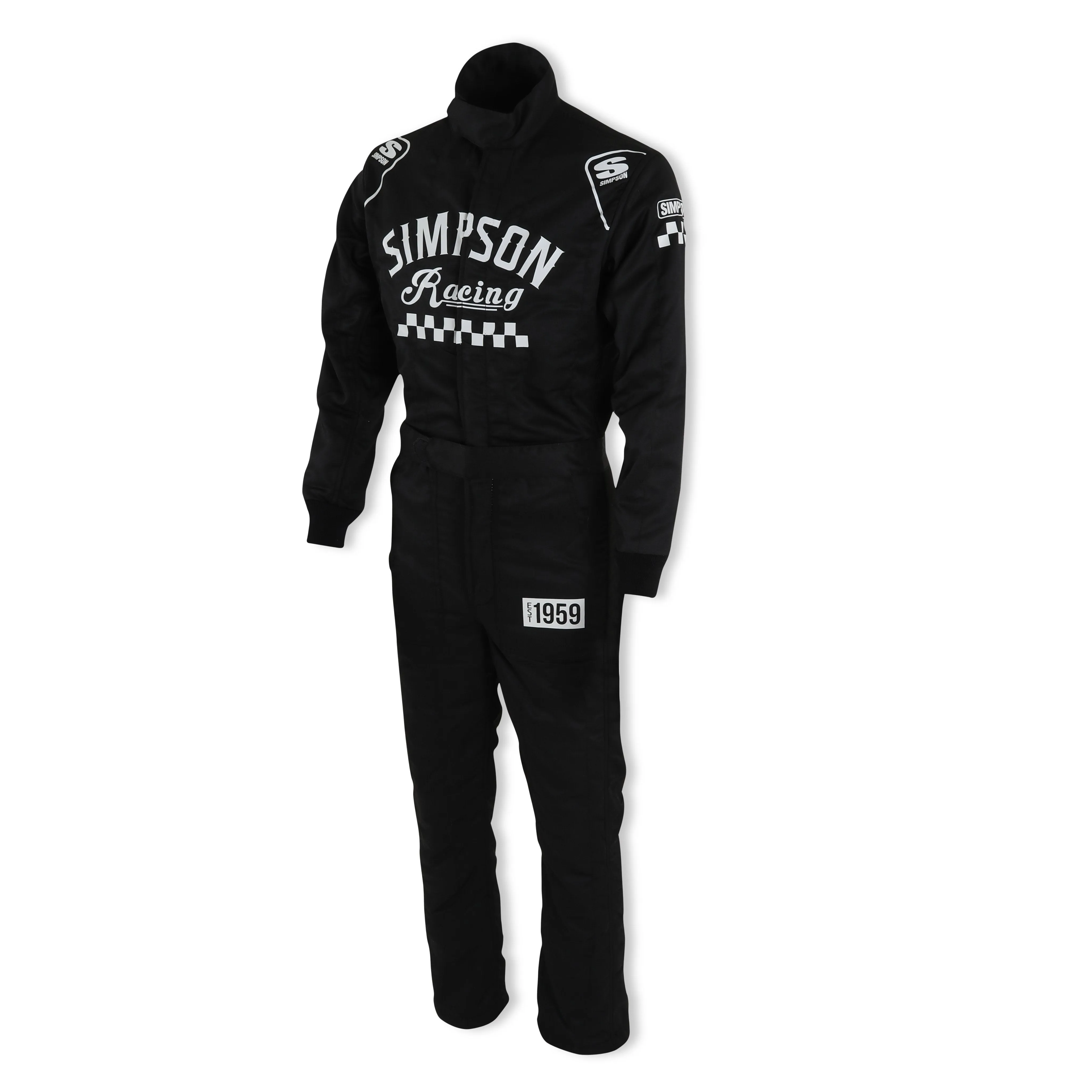 Simpson Checkers Suit - Black