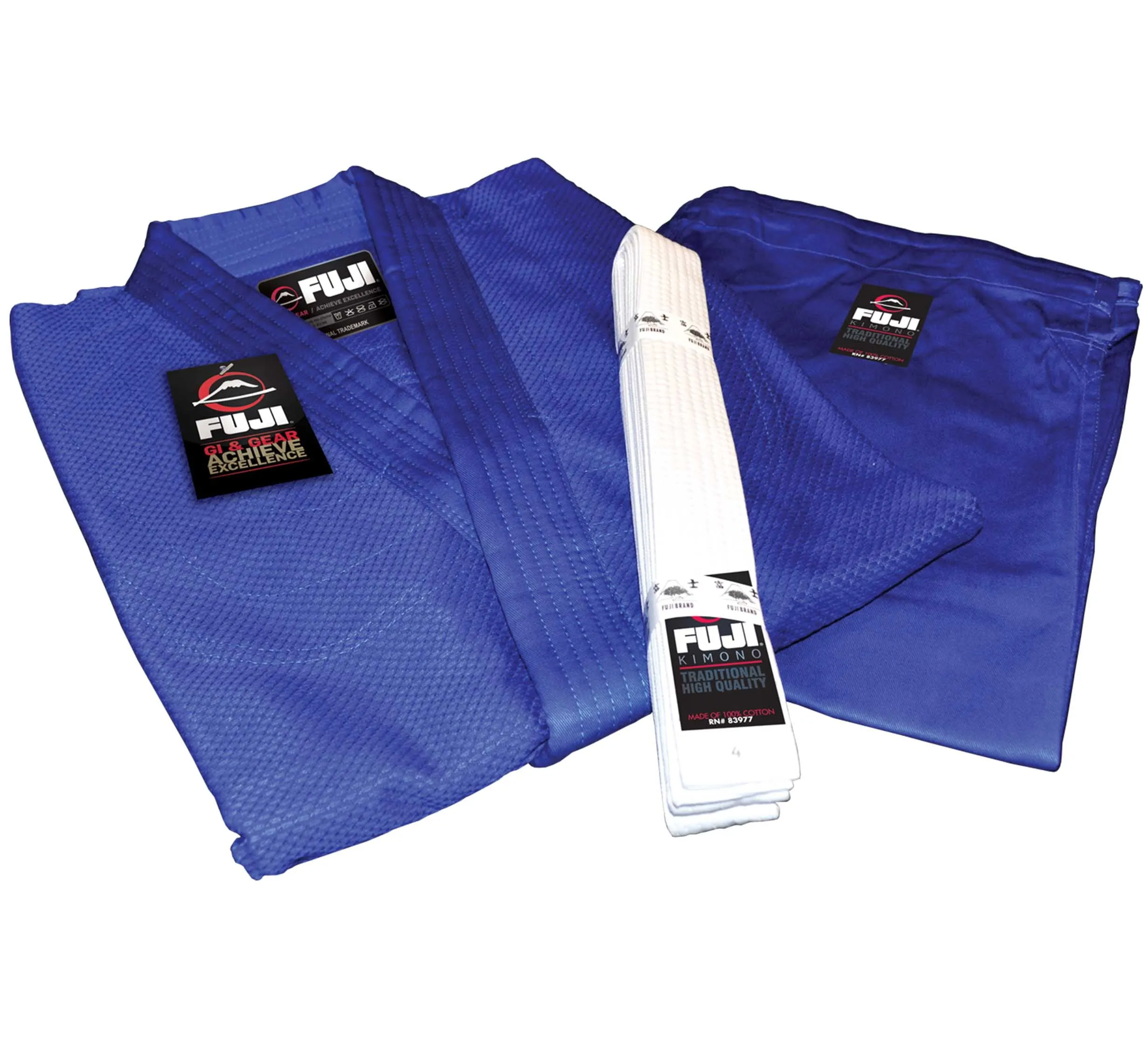 Single Weave Judo Gi Blue