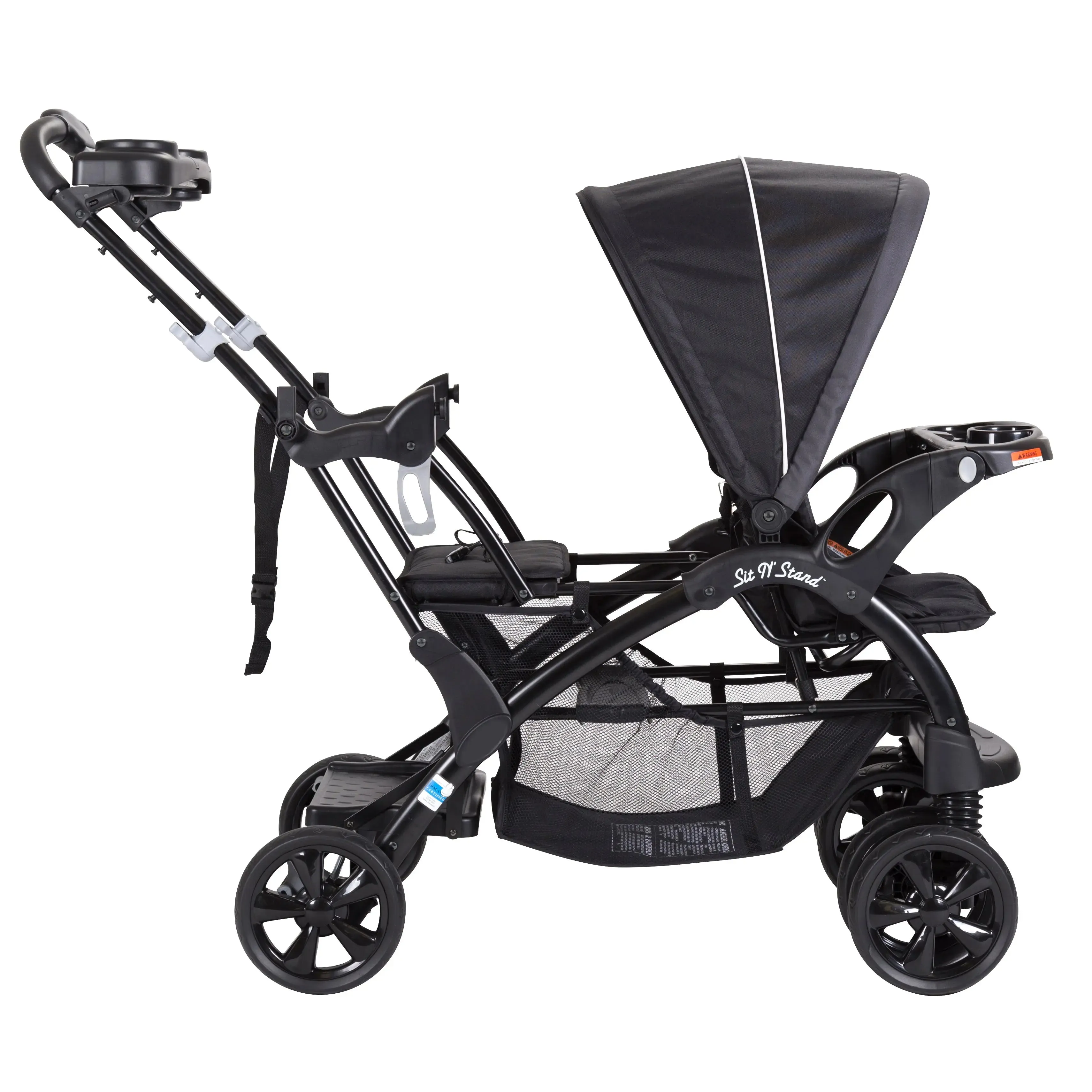 Sit N' Stand® Double Stroller - Onyx (Canada)