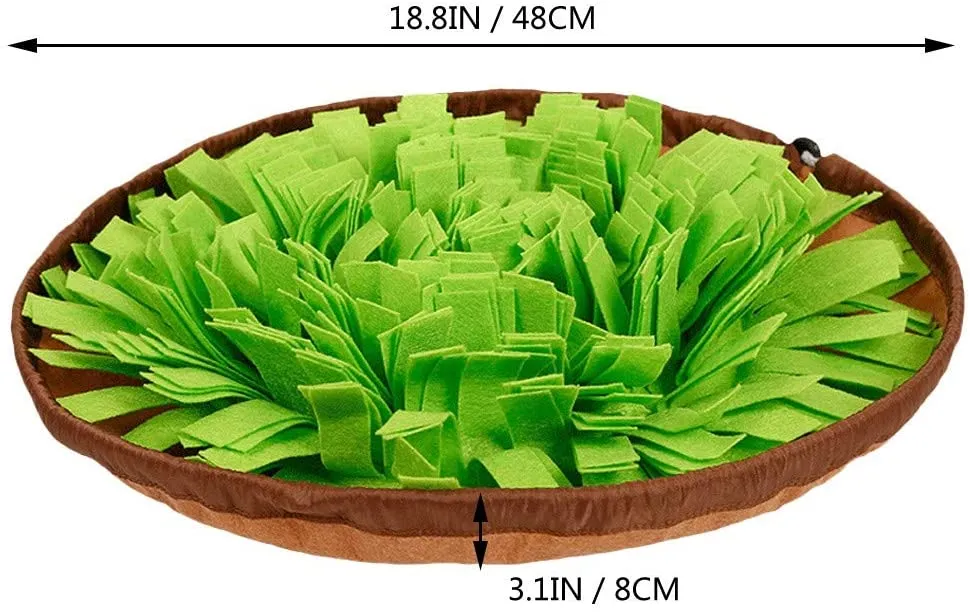 Sniff and Find Snuffle Mats for Dogs - Treat Dispenser Dog Toy