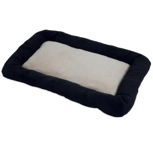 SnooZZy Chenille Low Bumper Kennel Mat - Black